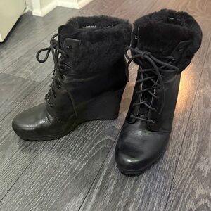 Michael Kors Black Wedge Bootie 9